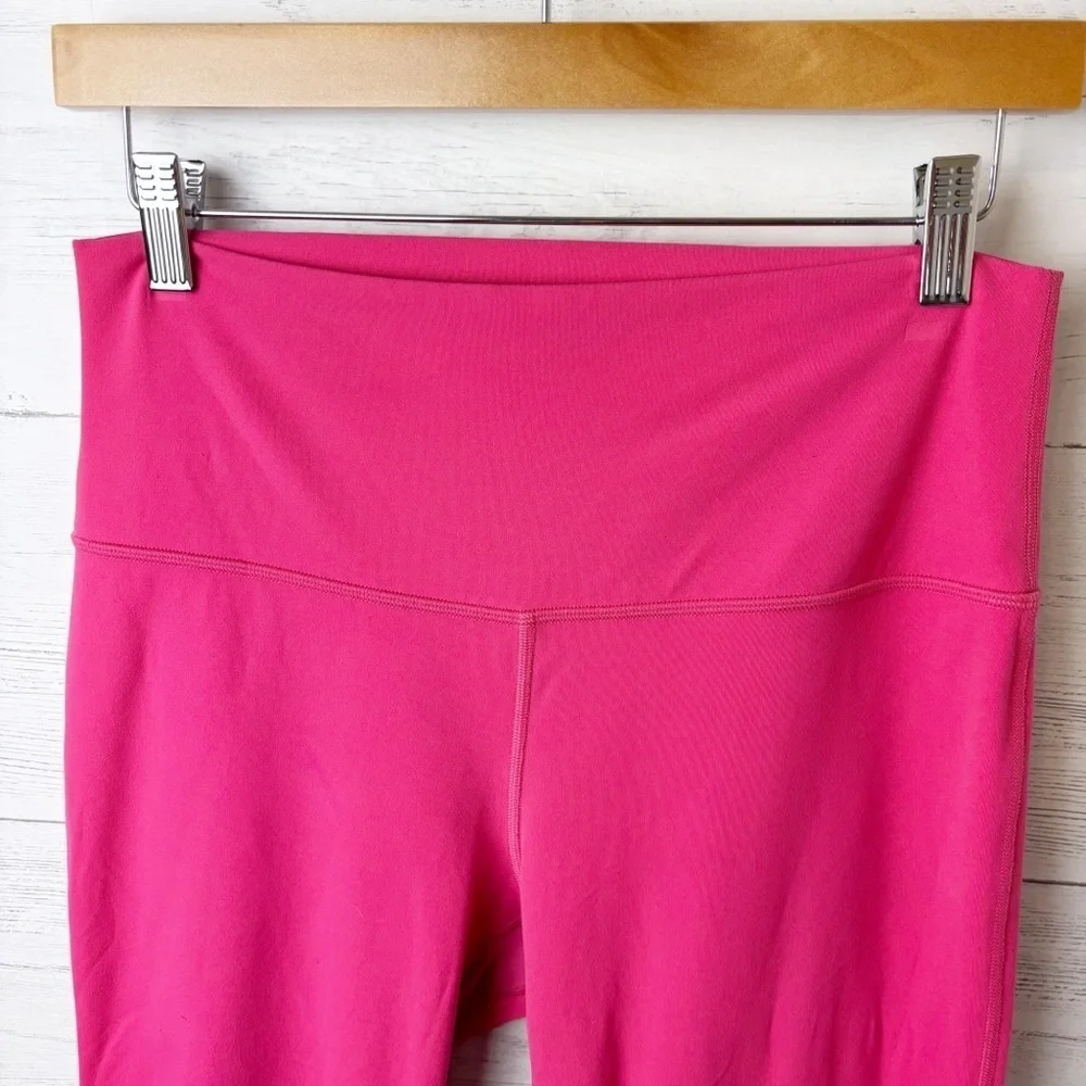 Lululemon 2022 Align High-Rise Crop 17" Sonic Pink Yoga Leggings 10 - Picture 4 of 11